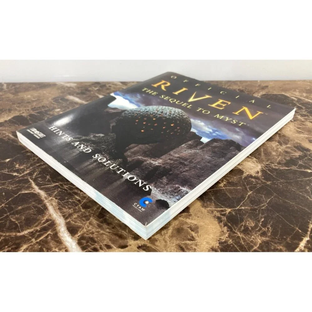 Riven: The Sequel to Myst Windows/Mac 1997 CD-Rom w/BradyGames Hints & Solutions
